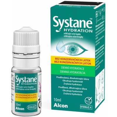 Alcon Oční kapky Systane Hydration bez konzervantů 10 ml