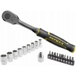 STANLEY FatMax FMMT82681-0 Sada 1/2" ráčny s 12hrannými hlavicemi a bity – Zboží Mobilmania