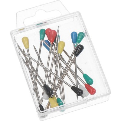 Galanterie Čalounické špendlíky 1,40 x 60 mm 20 ks, MIX – Sleviste.cz