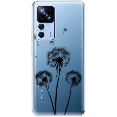 Pouzdro iSaprio - Three Dandelions Xiaomi 12T / 12T Pro černé – Zbozi.Blesk.cz