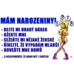 Průkaz Mám narozeniny – Hledejceny.cz