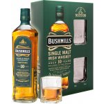 Bushmills 10y 40% 0,7 l (dárkové balení 2 sklenice) – Zboží Dáma