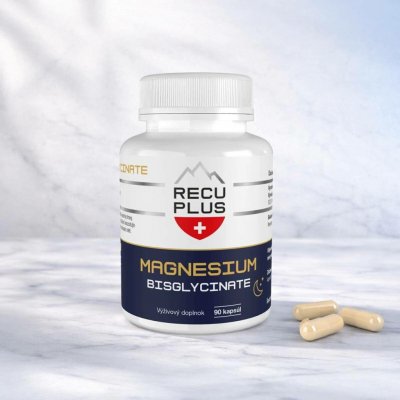 RECUPLUS Magnesium Bisglycinate 90 kapsúl – Hledejceny.cz