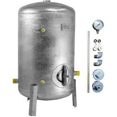 HYDRO-VACUUM Pozinkovaná tlaková nádoba HVP 100 l s vodoznakem – Zbozi.Blesk.cz