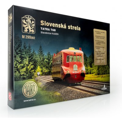 Kaden Stavebnice Tatra T68 Slovenská strela 1:87 – Sleviste.cz