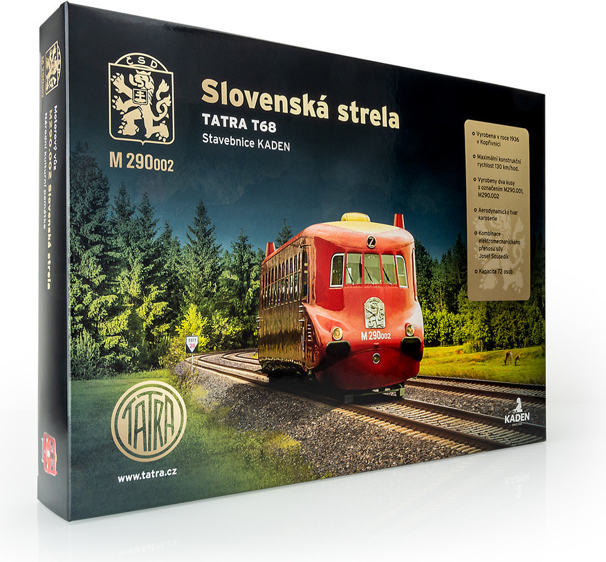 Kaden Stavebnice Tatra T68 Slovenská strela 1:87