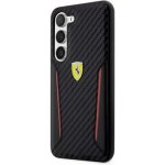 Ferrari PU Carbon Samsung Galaxy S23 černé – Zboží Živě