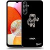 Pouzdro a kryt na mobilní telefon Samsung Picasee silikonové Samsung Galaxy A15 A156B 5G Astronaut Minimal černé