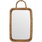 Meraki Ratanové závěsné zrcadlo Baki 36 x 24 cm – Hledejceny.cz