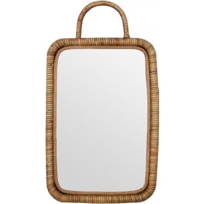 Meraki Ratanové závěsné zrcadlo Baki 36 x 24 cm – Hledejceny.cz