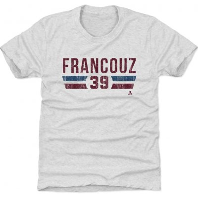 500 Level dětské tričko Colorado Avalanche Pavel Francouz #39 Colorado Font Ash