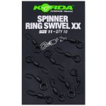 Korda Obratlík Spinner Ring Swivel vel.11 10ks – Zbozi.Blesk.cz