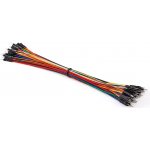 LaskaKit Dupont 26AWG propojovací kabely M-M samec-samec,20cm 50ks – Sleviste.cz