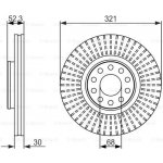 BOSCH Brzdový kotouč 0 986 479 690 – Zbozi.Blesk.cz