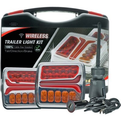 TT Technology Bezdrátová zadní LED světla s magnetem pro přívěsy, vysílač 7PIN | – Hledejceny.cz