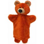 Moravská ústředna Brno maňásek s nohama Medvídek béžový 28 cm – Sleviste.cz