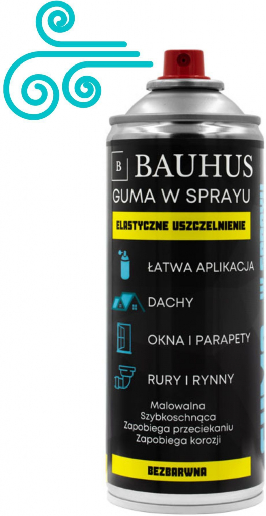 Bauhus Bezbarvá tekutá guma ve spreji 400 ml