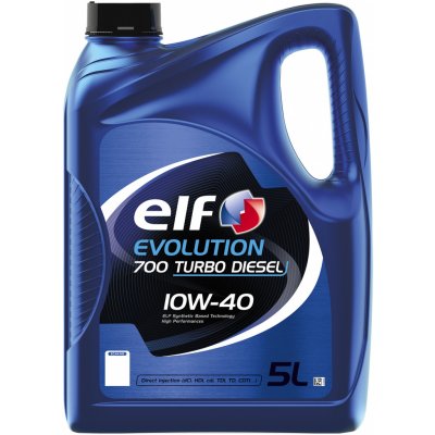Elf Evolution 700 Turbo Diesel 10W-40 5 l – Sleviste.cz