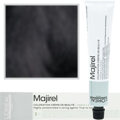 L'Oréal Majirel oxidační barva 1 černá 50 ml – Zbozi.Blesk.cz