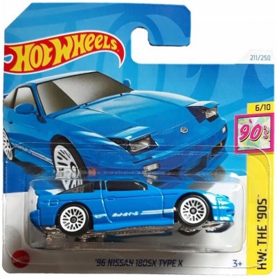 Mattel Hot Wheels 90s Street Scene 96 Nissan 180SX Type X – Sleviste.cz