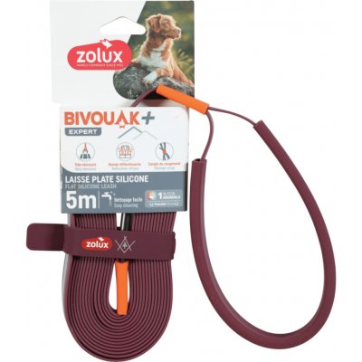 Zolux Vodítko pes BIVOUAK ploché silikonové – Hledejceny.cz