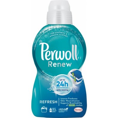 Perwoll Renew Refresh & Sport prací gel na sportovní a syntetické oblečení  32 PD 1,92 l od 149 Kč - Heureka.cz