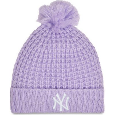 New Era MLB Womens Cosy Pom beanie New York Yankees Digital Lavender White – Hledejceny.cz