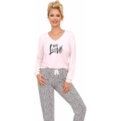 Pantera dámské dlouhé růžové – Zboží Dáma