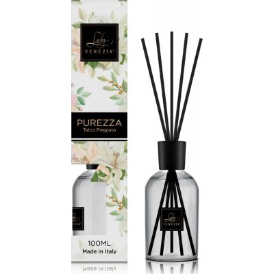 Lady Venezia Purezza Bílé květy aroma difuzér s tyčinkami 100 ml – Hledejceny.cz