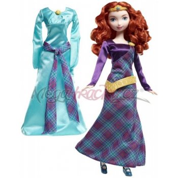 Mattel Disney odvážná Merida s šaty