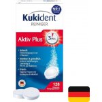 Kukident tablety na čištění protéz Aktiv Plus 128 ks – Zboží Mobilmania