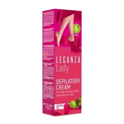 LEGANZA LADY Depilační krém na tělo a nohy, oblast bikin a podpaží 125 ml – Sleviste.cz