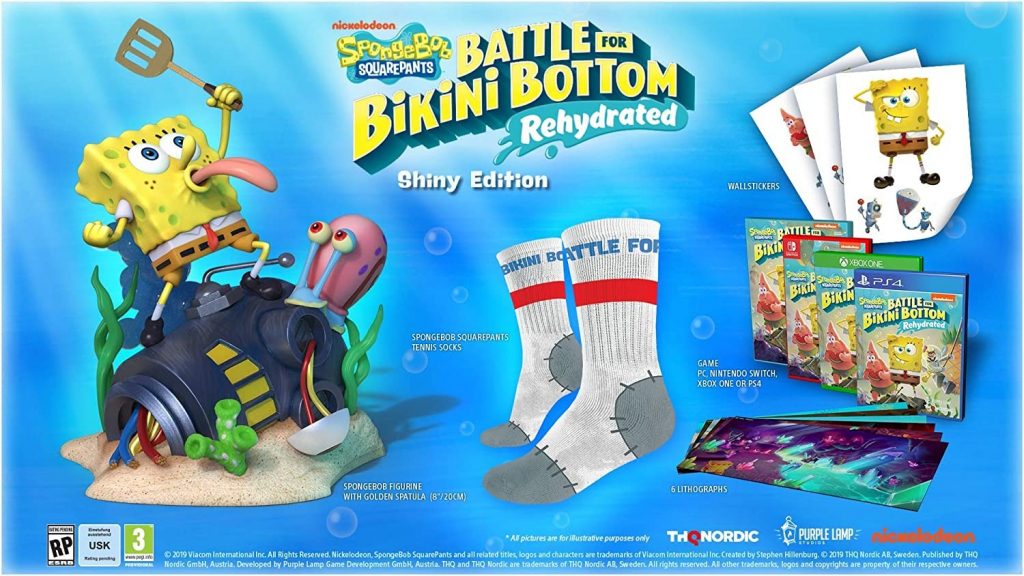 Spongebob Squarepants Battle for Bikini Bottom Rehydrated (Shiny Edition)