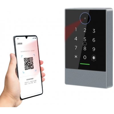 BOT přístupový systém s klávesnicí a čtečkou QR kódů K3QR TTLock – Zboží Mobilmania