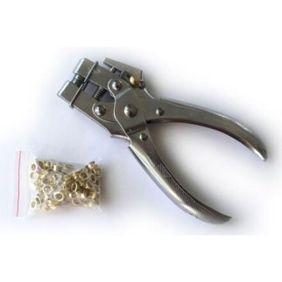 CONDOR nýtovací a děrovací kleště na duté nýty 4,4mm, 100ks nýtů, 100-04357 – Sleviste.cz