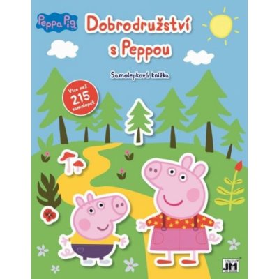 Samolepková knížka Dobrodružství s Peppou – Hledejceny.cz