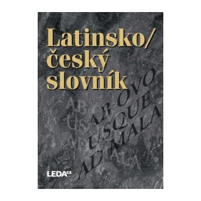 Latinsko-český slovník – Zboží Mobilmania