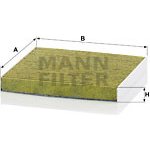 Filtr, vzduch v interiéru MANN-FILTER FP 2043 (FP2043) – Hledejceny.cz