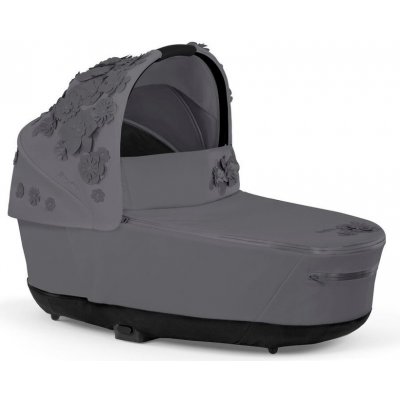 Cybex Fashion Priam 4.0 / e-Priam 2.0 Potah na korbu Lux Simply Flowers Grey – Zbozi.Blesk.cz