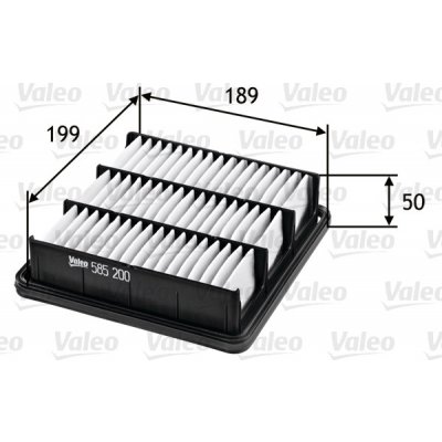 Vzduchový filtr VALEO 585200 – Hledejceny.cz
