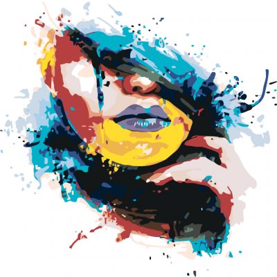ZUTY Malování podle čísel UMĚNÍ VE TVÁŘI 40 x 50 cm – Hledejceny.cz