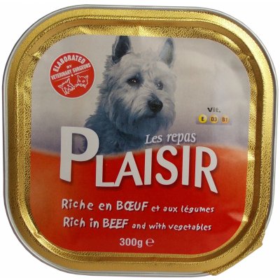 Plaisir Dog hovězí 300 g