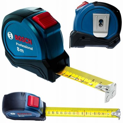 Bosch Měřicí páska 8m Profesionální 1600A01V3S – HobbyKompas.cz