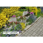 FEROBET Svahová tvárnice RONDA 23*30*20cm - Standard hrubozrnný Přírodní – Hledejceny.cz