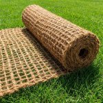 Kokosová protierozní síť KOS700, gramáž 700 g/m2, přírodní režná, š.100cm, role 25 metrů – Hledejceny.cz