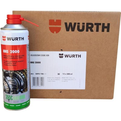 Würth HHS-2000 500 ml 12 ks – Zbozi.Blesk.cz