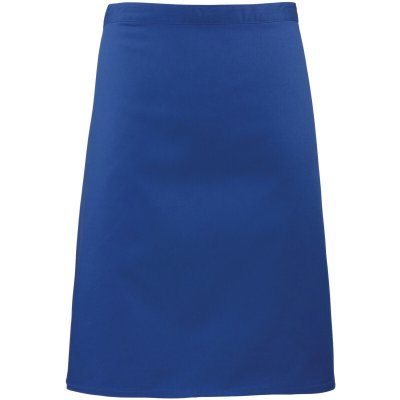 Premier zástěra Colours PR151 do pasu krátká modrá královská – Hledejceny.cz