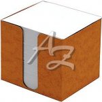Caesar poznámková kostka 85x85x80mm nelepená Bílá krabička Oranžová – Zboží Živě