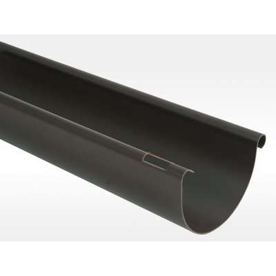 Marley Okapový žlab 125 mm délka 3000 mm 075358 hnědý plastový – Sleviste.cz