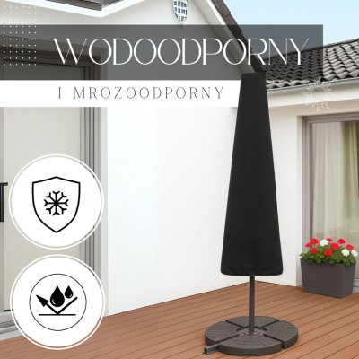 Springos GA2164 OBAL NA SLUNEČNÍK 265 CM (50X70X40 CM) – Hledejceny.cz